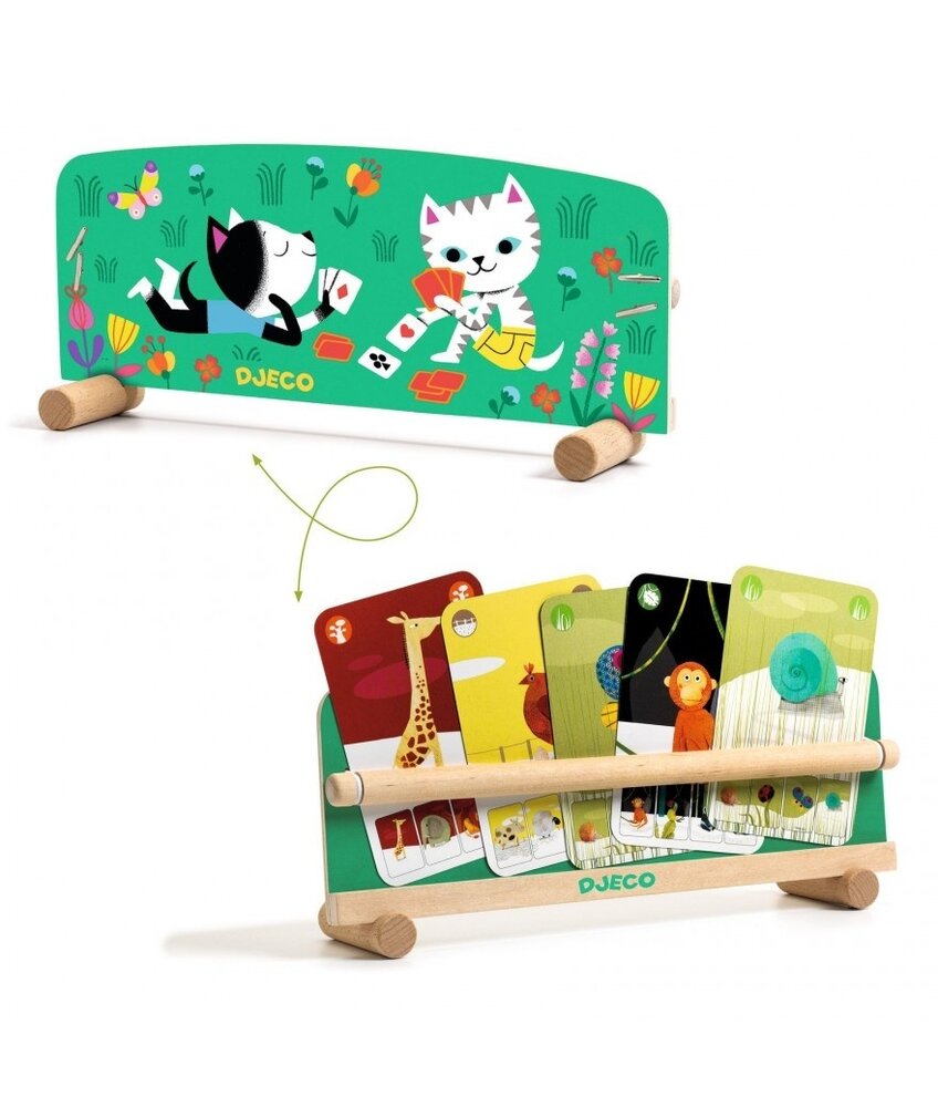 Djeco Houten kaartenhouder Djeco Houten kaartenhouder