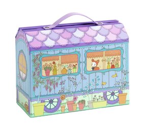 Djeco Tinyly draagbaar poppenhuis Bluchka & Indie