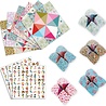Djeco Origami Papieren Happertjes - Bloemen