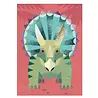 Djeco Schilderijtje Metallic | Dinosaurussen