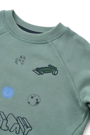 Liewood Sweatshirt Orson Play Dusty Peppermint Liewood Sweatshirt Orson Play Dusty Peppermint