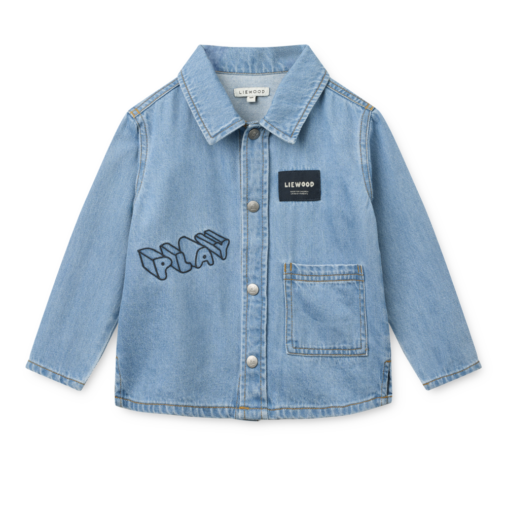 Liewood Shirt Greg Play Denim Liewood Shirt Greg Play Denim