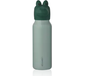 Liewood Drinkfles Falk Crocodile 350 ml Peppermint Garden Green