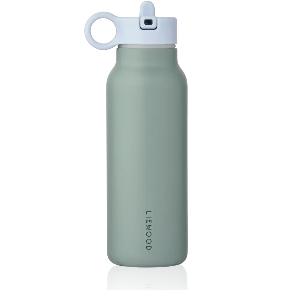 Liewood Drinkfles Falk Crocodile 350 ml Peppermint Garden Green