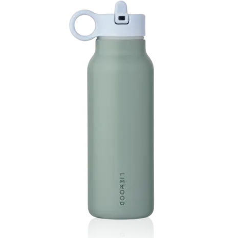 Liewood Drinkfles Falk Crocodile 350 ml Peppermint Garden Green