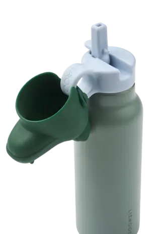 Liewood Drinkfles Falk Crocodile 350 ml Peppermint Garden Green