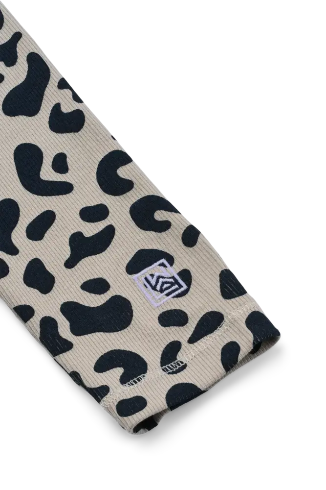 Liewood Legging Marien Rib Leo Mist Liewood Legging Marien Rib Leo Mist