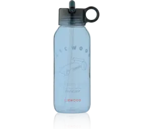 Liewood Drinkfles Yang 500 ml Race Cars Classic Navy