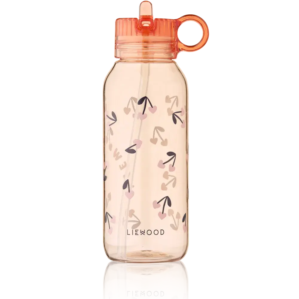 Liewood Drinkfles Yang 500 ml Cherry Heart Rosey Liewood Drinkfles Yang 500 ml Cherry Heart Rosey
