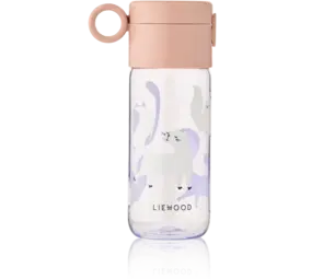 Liewood Drinkfles Clemence 350 ml Cat Warm Lilac