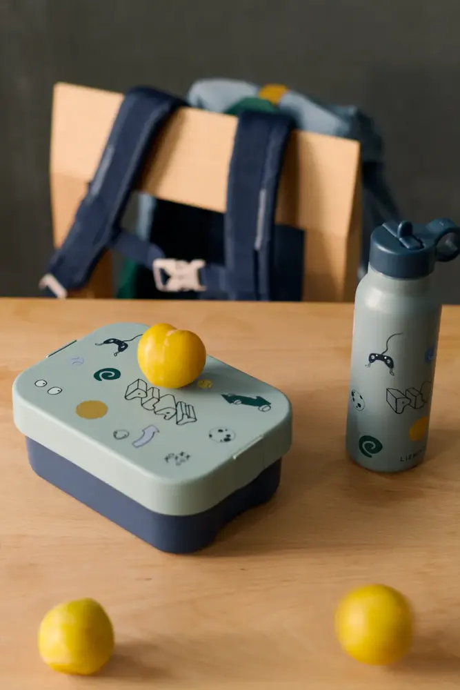 Liewood Lunchbox Kamil Play Dusty Peppermint