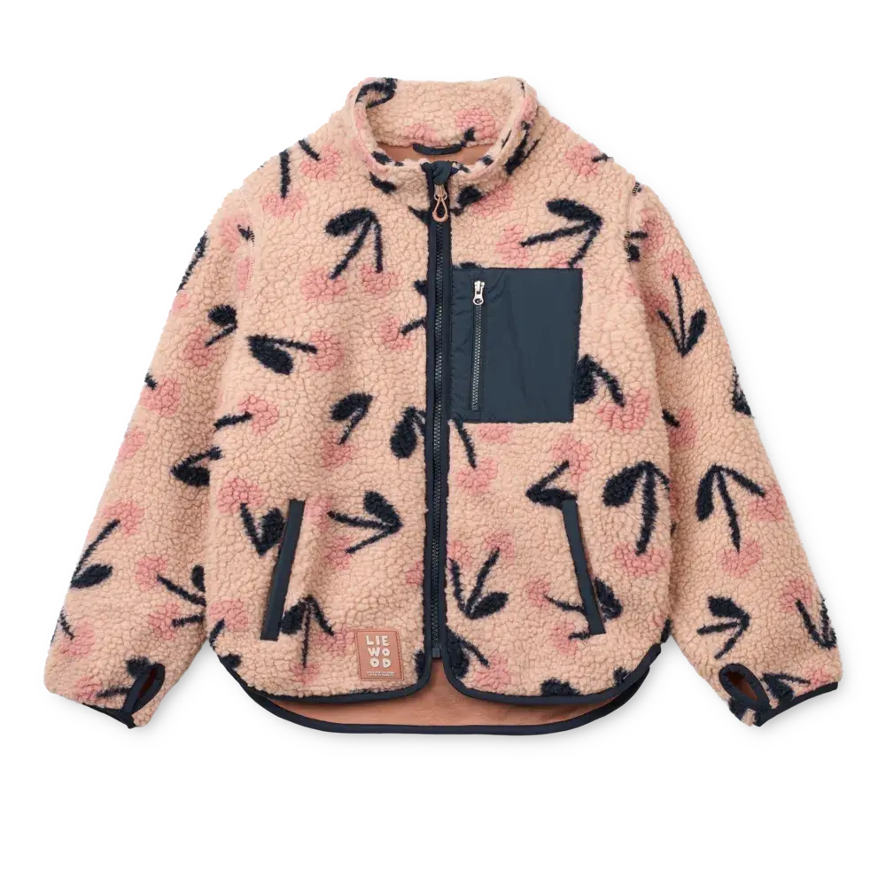 Liewood Jacket Nolan Mega Cherry Heart Rosey Liewood Jacket Nolan Mega Cherry Heart Rosey