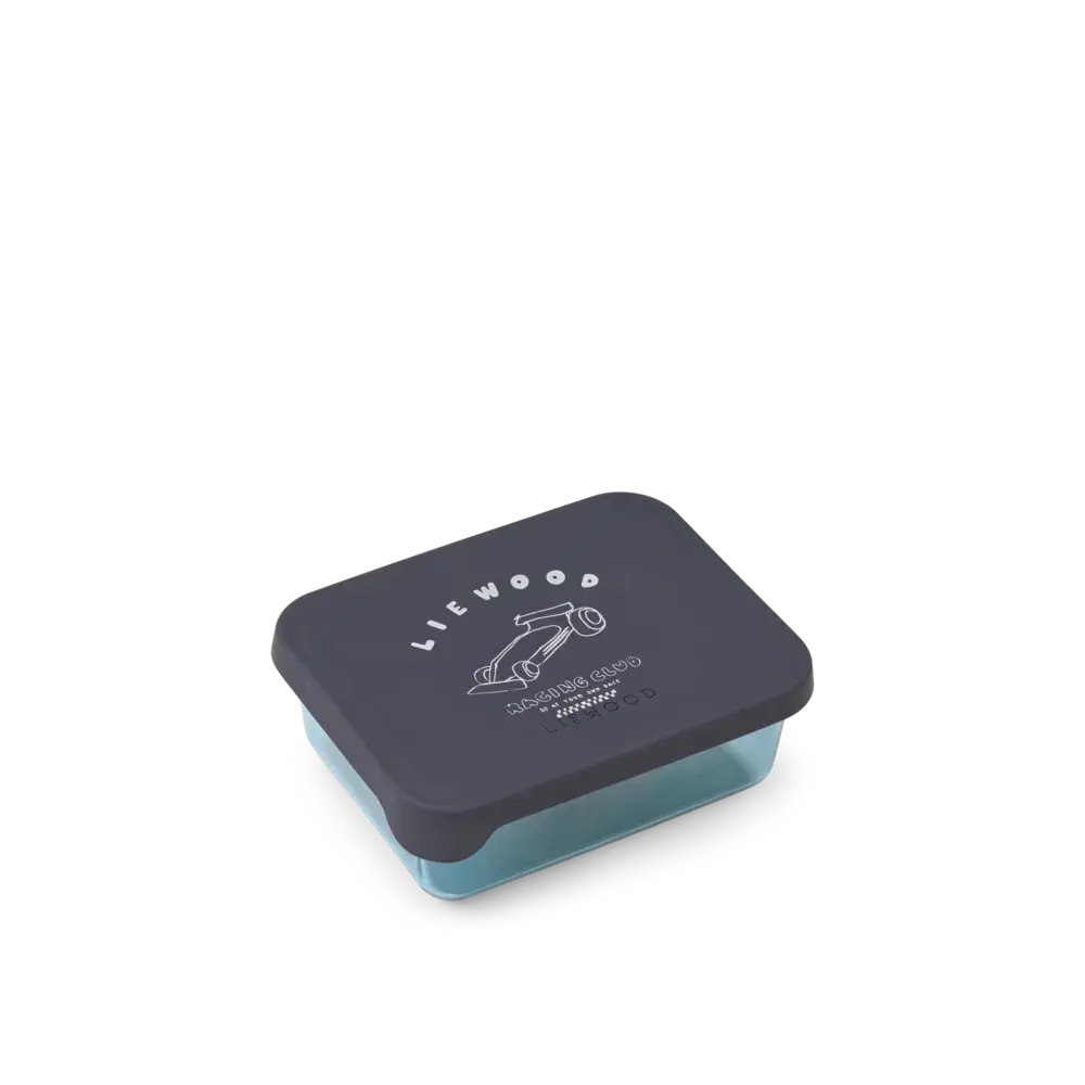 Liewood Snackbox Ako Race Car Classic Navy Liewood Snackbox Ako Race Car Classic Navy