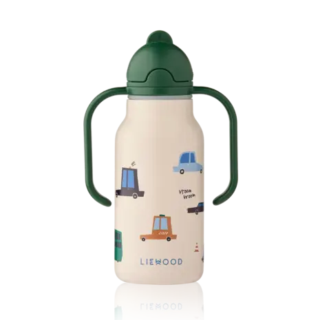 Liewood Drinkfles Kimmie 250 ml Cars Sandy Liewood Drinkfles Kimmie 250 ml Cars Sandy