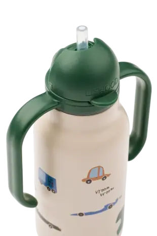 Liewood Drinkfles Kimmie 250 ml Cars Sandy Liewood Drinkfles Kimmie 250 ml Cars Sandy