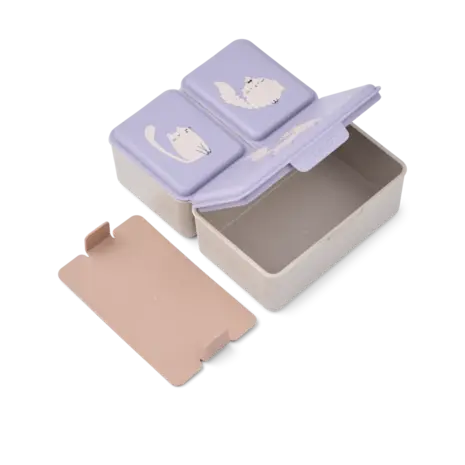 Liewood Lunchbox Driss Cat Warm Lilac Liewood Lunchbox Driss Cat Warm Lilac