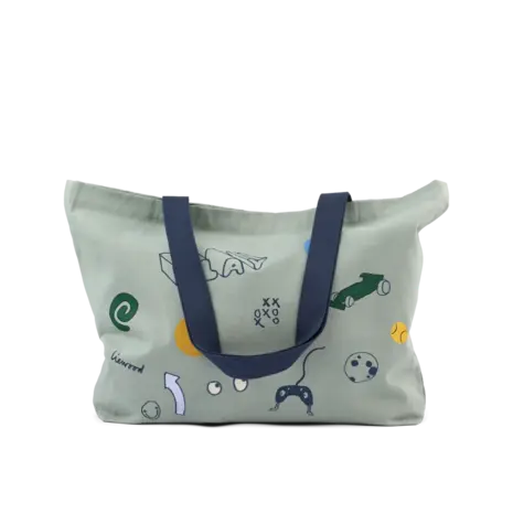 Liewood Totebag Big Play Dusty Peppermint Liewood Totebag Big Play Dusty Peppermint
