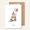 Juulz Illustrations Wenskaart Hoera Otter Juulz Illustrations Wenskaart Hoera Otter
