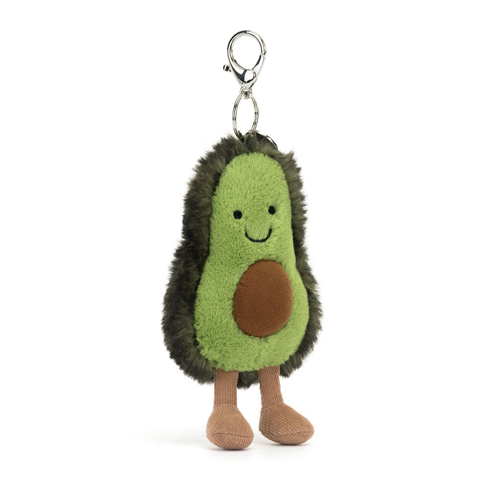 Jellycat Sleutelhanger Amuseable Avocado Bag Charm Jellycat Sleutelhanger Amuseable Avocado Bag Charm