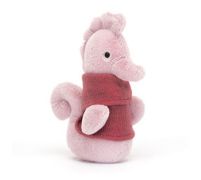 Jellycat Knuffel Cozy Crew Seahorse Jellycat Knuffel Cozy Crew Seahorse