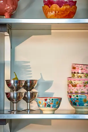 Rice Melamine Kom - Small - Paris Mon Amour Rice Melamine Kom - Small - Paris Mon Amour
