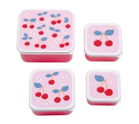 A Little Lovely Company Lunch & Snack Box Set Kersen