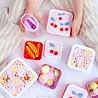 A Little Lovely Company Lunch & Snack Box Set Kersen A Little Lovely Company Lunch & Snack Box Set Kersen