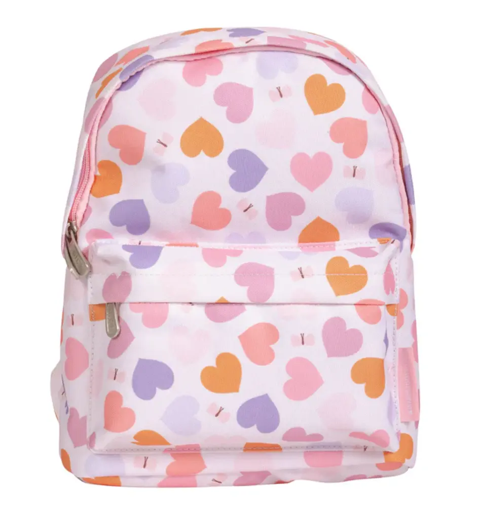A Little Lovely Company Peuter Rugzak Hartjes A Little Lovely Company Peuter Rugzak Hartjes
