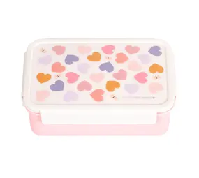 A Little Lovely Company Bento Lunchbox Hartjes