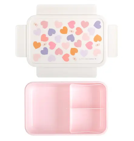 A Little Lovely Company Bento Lunchbox Hartjes A Little Lovely Company Bento Lunchbox Hartjes