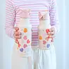A Little Lovely Company Drinkfles RVS Hartjes A Little Lovely Company Drinkfles RVS Hartjes
