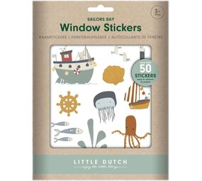 Little Dutch Raamstickers Sailors Bay