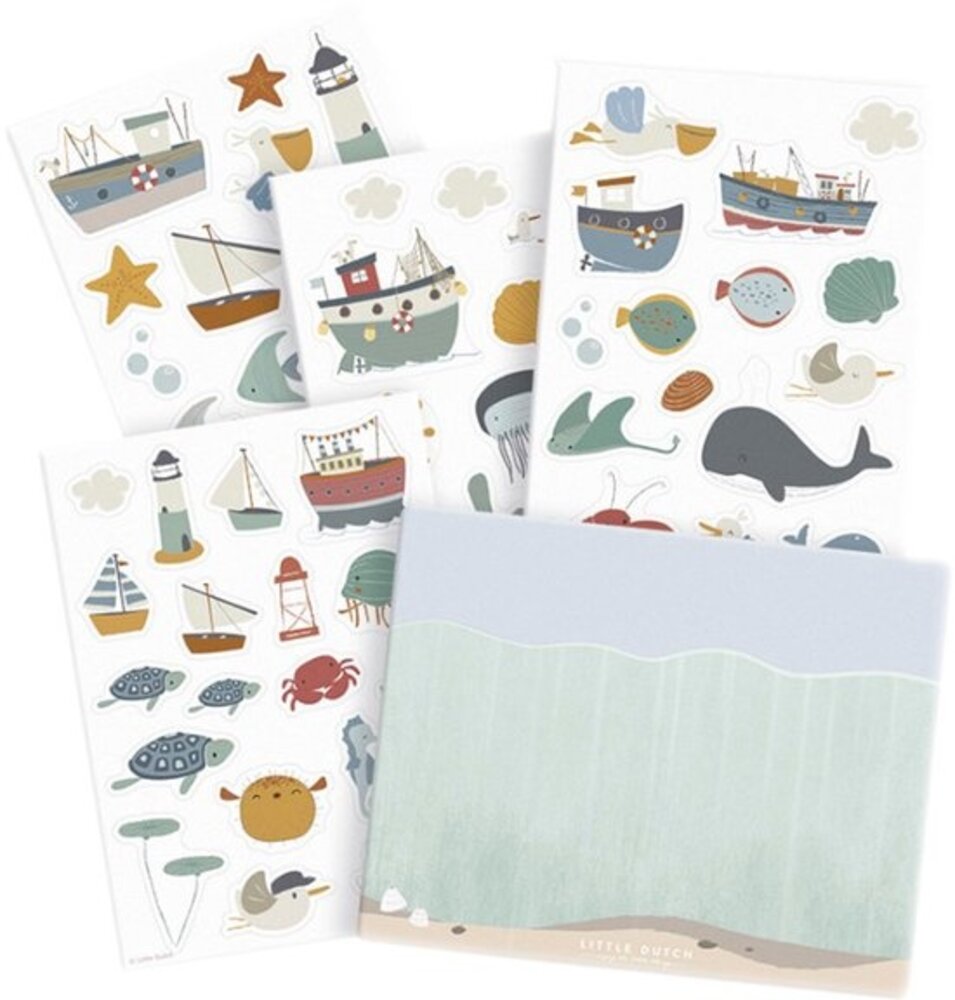 Little Dutch Raamstickers Sailors Bay
