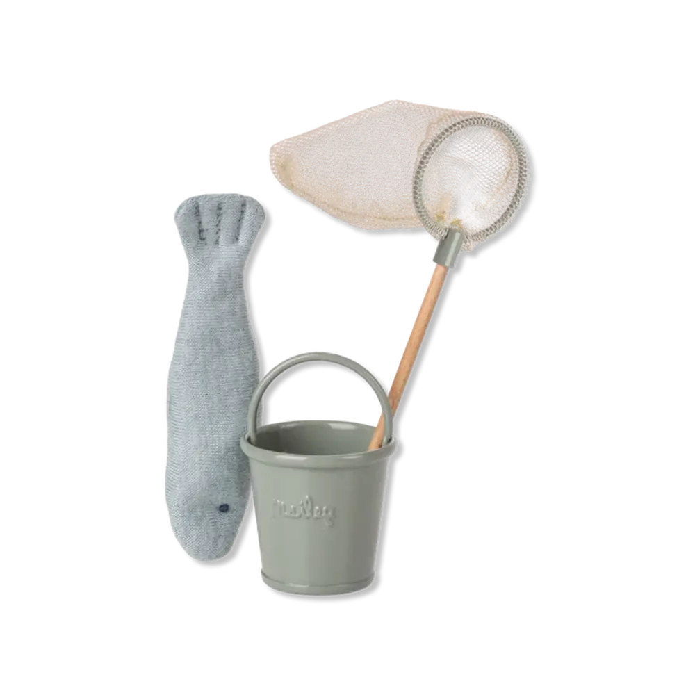 Maileg Fishing Set, Mouse Maileg Fishing Set, Mouse