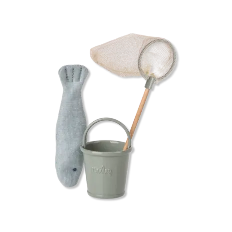 Maileg Fishing Set, Mouse Maileg Fishing Set, Mouse