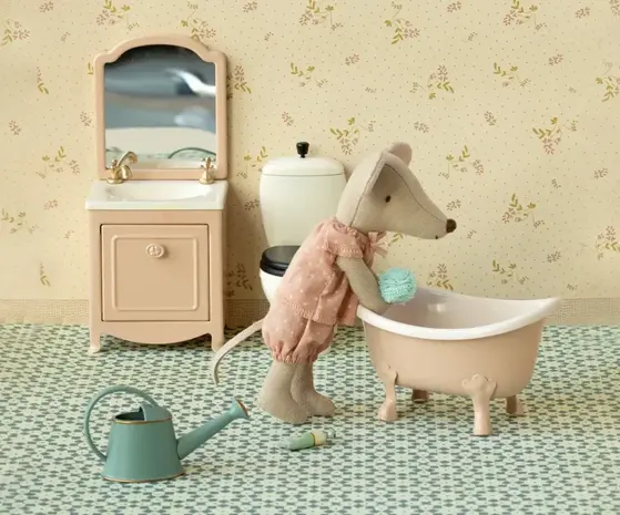 Maileg Bathtub, Mouse - Rose Maileg Bathtub, Mouse - Rose