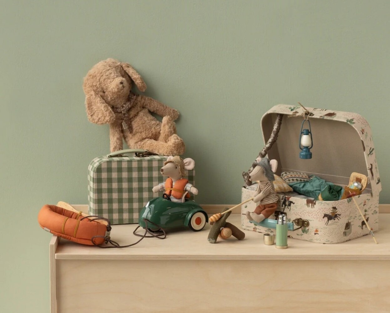 Maileg Bonfire set, Mouse Maileg Bonfire set, Mouse
