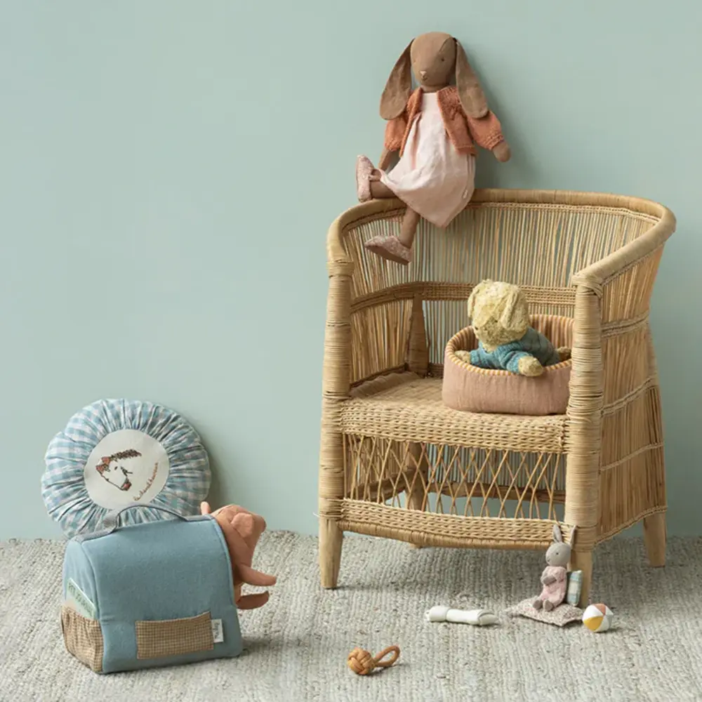 Maileg Pet basket - Powder Maileg Pet basket - Powder