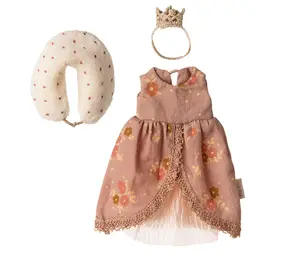 Maileg Queen dress, Mum mouse Maileg Queen dress, Mum mouse