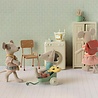 Maileg Little sister mouse with bag Maileg Little sister mouse with bag