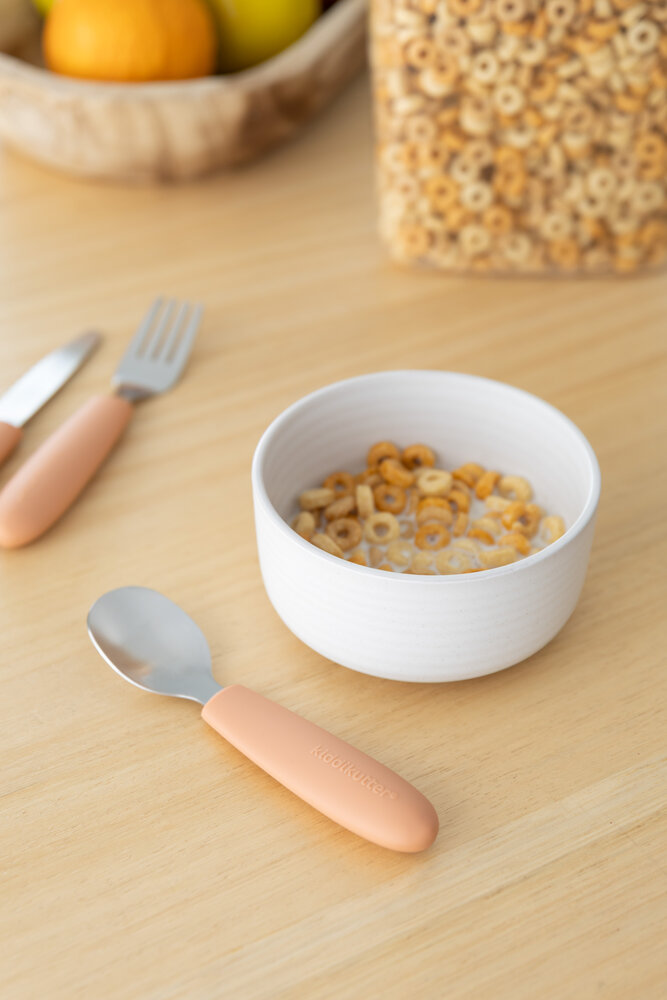 Kiddikutter Kinder Bestekset Peach Kiddikutter Kinder Bestekset Peach