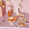 Rice Melamine Kom - Medium - ABC - Roze Rice Melamine Kom - Medium - ABC - Roze