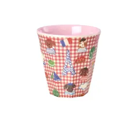 Rice Beker - Medium - Red Kids in Paris Rice Beker - Medium - Red Kids in Paris