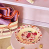 Rice Melamine Diep Bord - ABC - Roze Rice Melamine Diep Bord - ABC - Roze