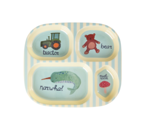 Rice Vakjesbord - ABC - Blauw Rice Vakjesbord - ABC - Blauw