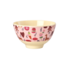 Rice Melamine Kom - Small - ABC - Roze Rice Melamine Kom - Small - ABC - Roze