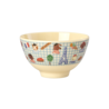Rice Melamine Kom - Small - Blue Kids in Paris Rice Melamine Kom - Small - Blue Kids in Paris