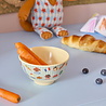 Rice Melamine Kom - Small - Blue Kids in Paris Rice Melamine Kom - Small - Blue Kids in Paris