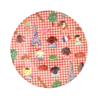 Rice Melamine Bord - Red Kids in Paris Rice Melamine Bord - Red Kids in Paris