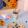 Rice Melamine Beker - Medium - Blue Kids in Paris